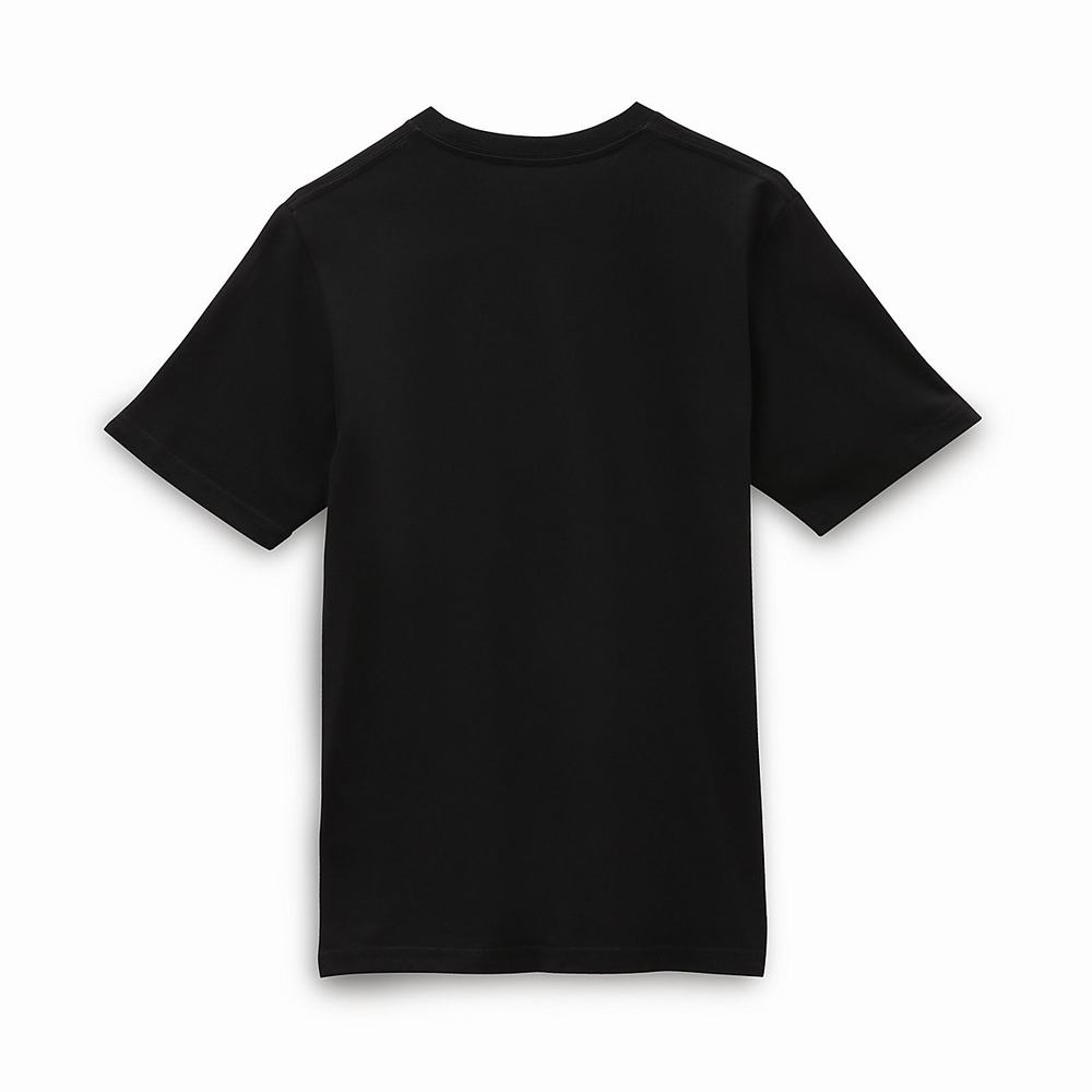 Camiseta Vans Maze (8-14 years) Niños Negras | IJZ980256