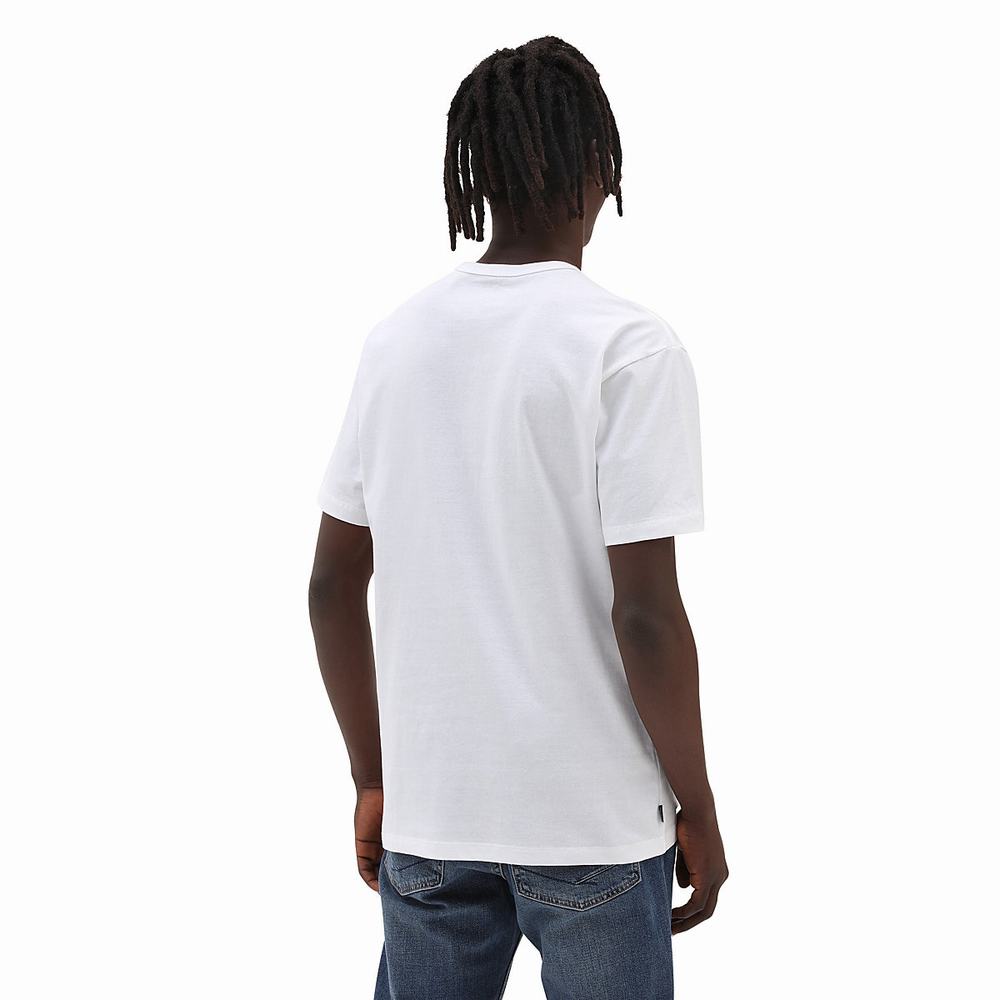 Camiseta Vans Mike Gigliotti Off The Wall Hombre Blancas | HUM240635