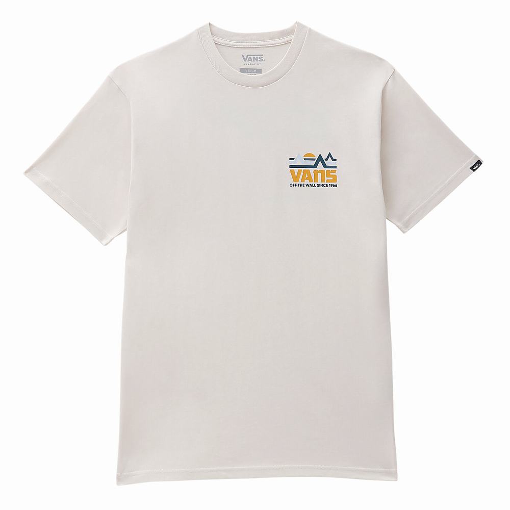 Camiseta Vans Mt. Vans Hombre Blancas | BLU215739