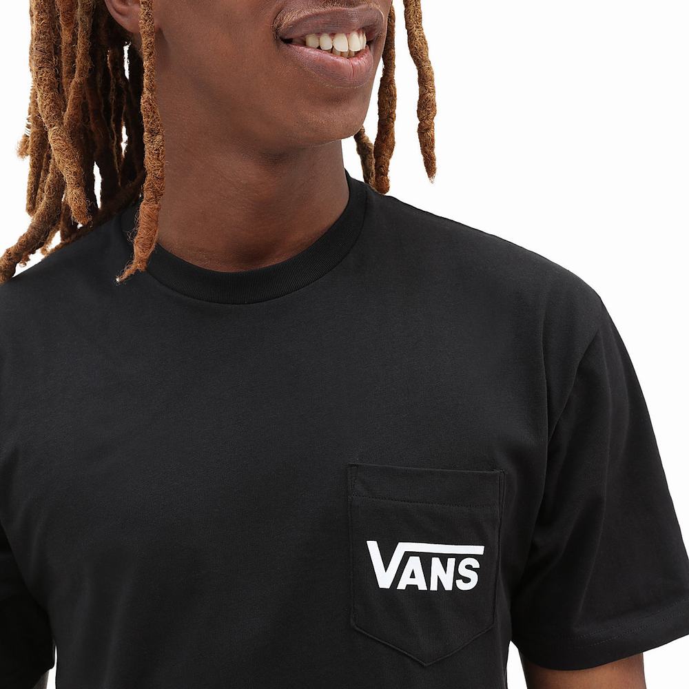 Camiseta Vans OTW Classic Back Hombre Negras | HKU348612