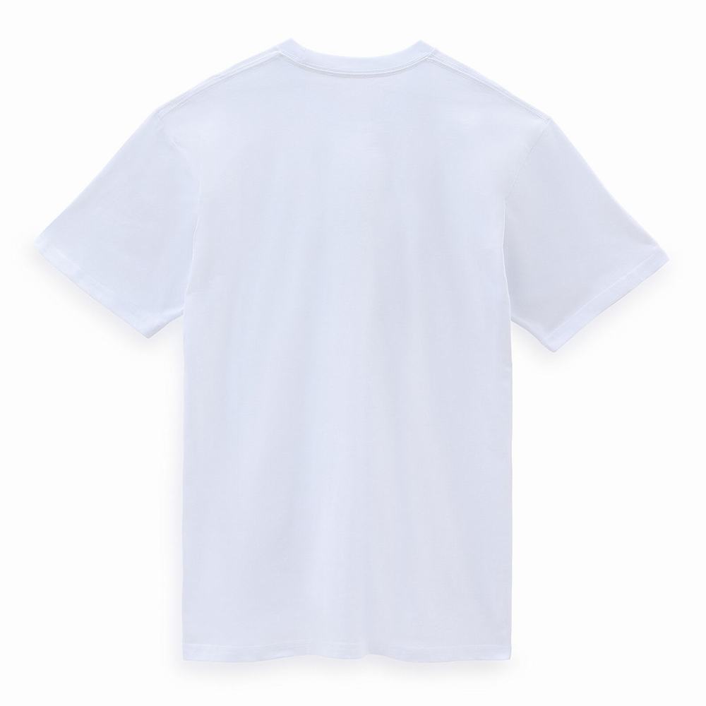 Camiseta Vans OTW Classic Front Hombre Blancas | BDV328654