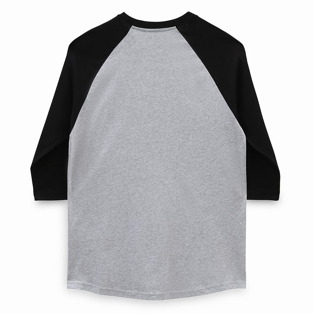 Camiseta Vans OTW Raglan Hombre Gris | HFM659018