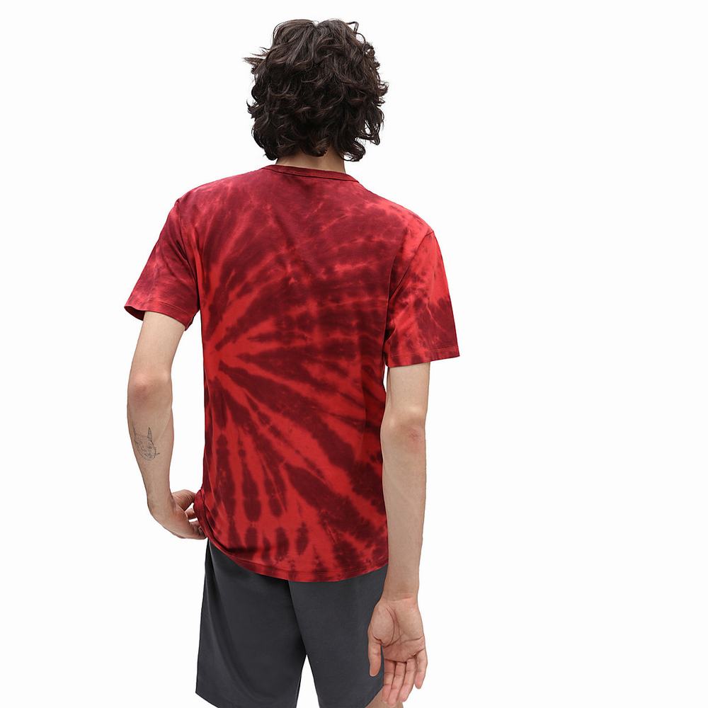 Camiseta Vans Off The Wall Classic Burst Hombre Rojas | BMF791045