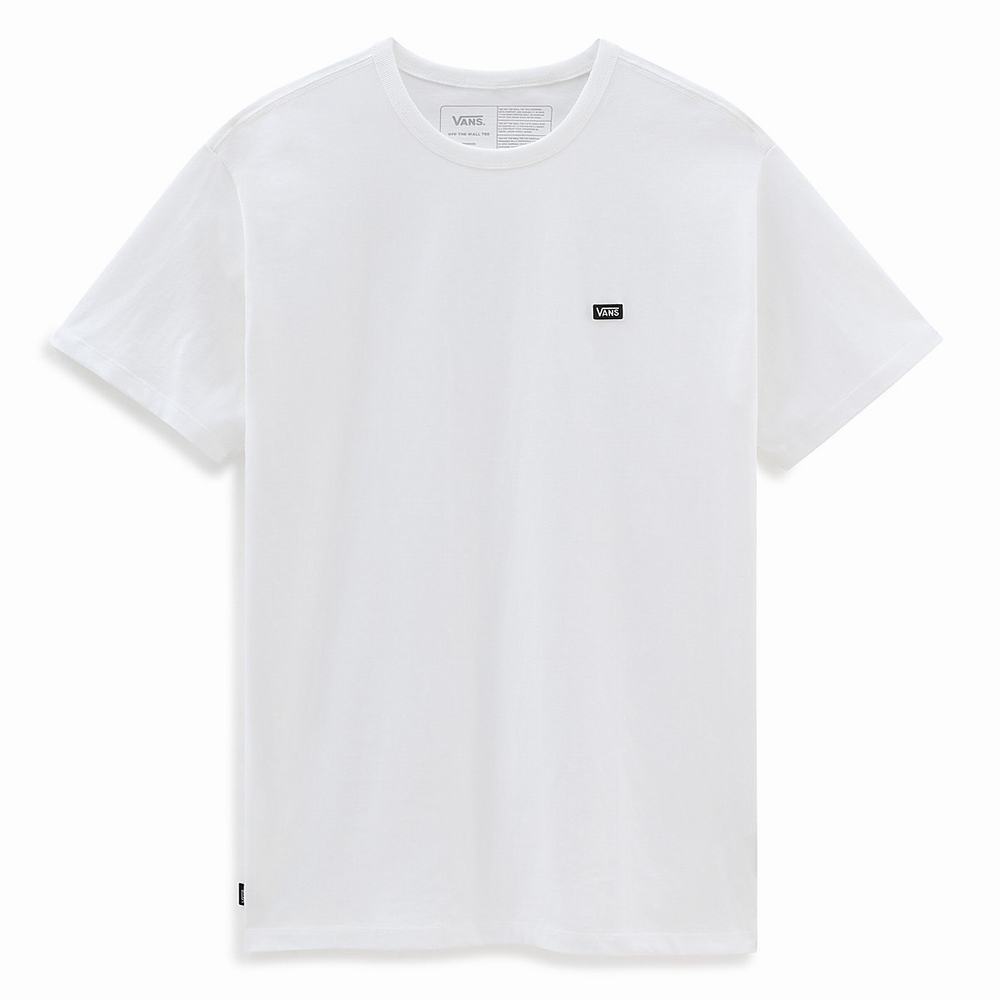 Camiseta Vans Off The Wall Classic Hombre Blancas | PTH405981