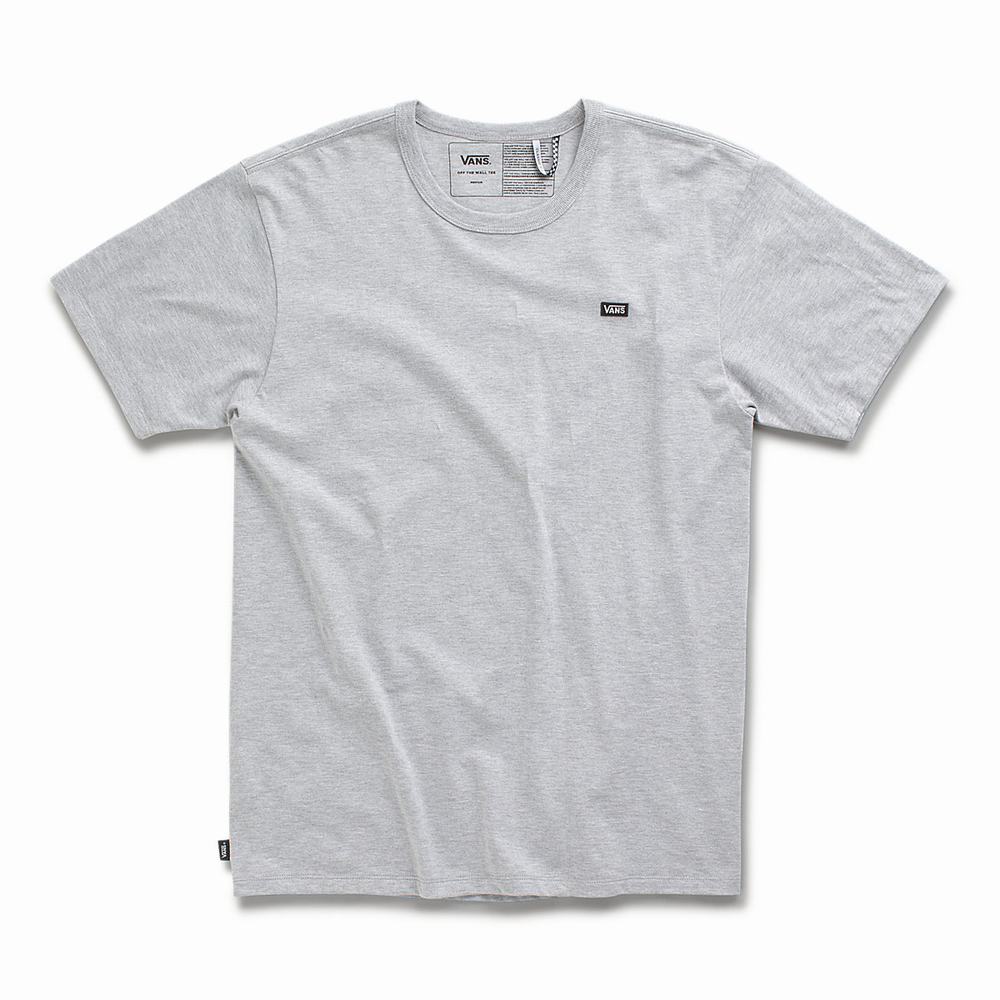 Camiseta Vans Off The Wall Classic Hombre Gris | VOH724895