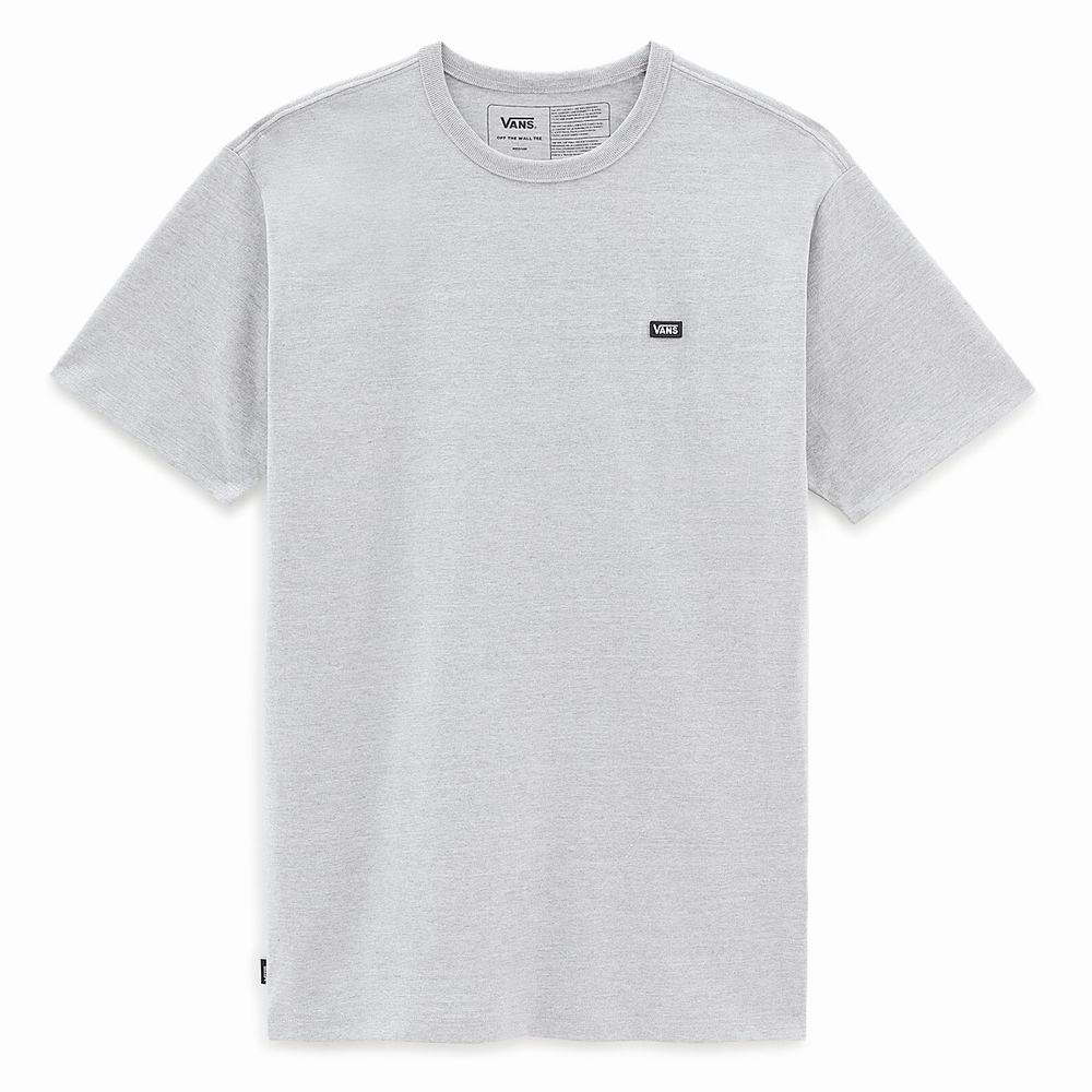 Camiseta Vans Off The Wall Classic Hombre Gris | VOH724895