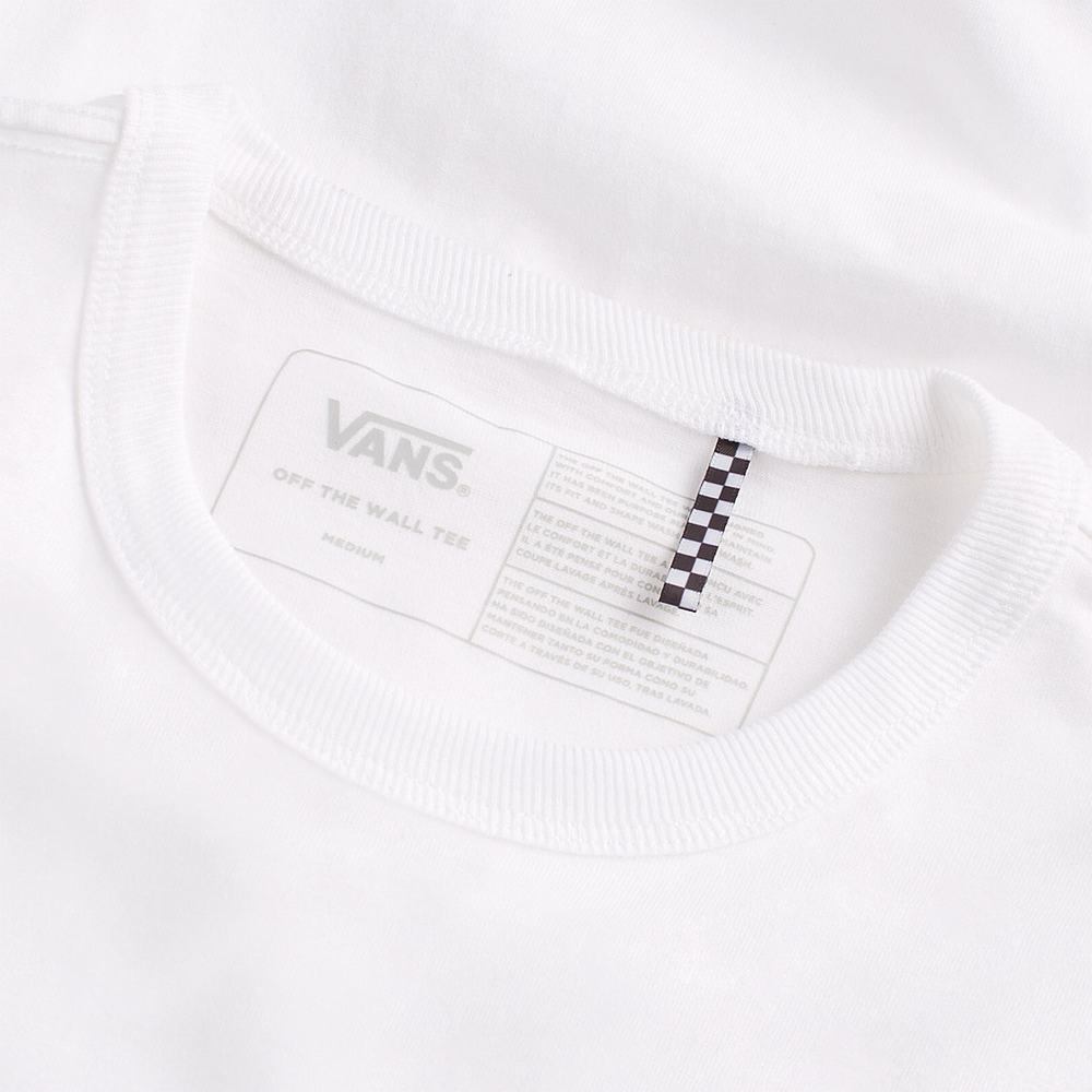 Camiseta Vans Off The Wall Classic Long Sleeve Hombre Blancas | KQJ362841