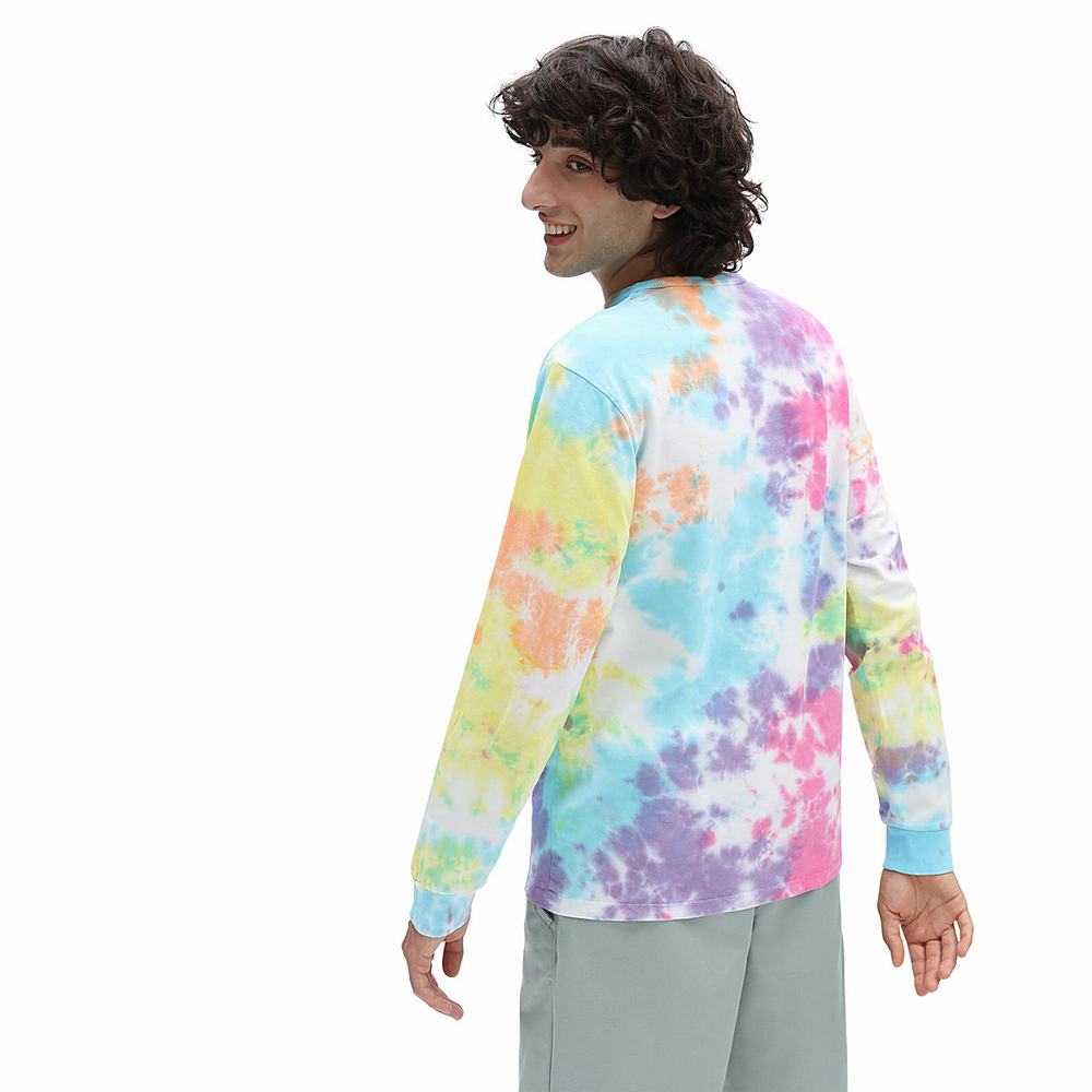 Camiseta Vans Off The Wall Skate Classics Tie Dye Hombre Multicolor | LOP915072