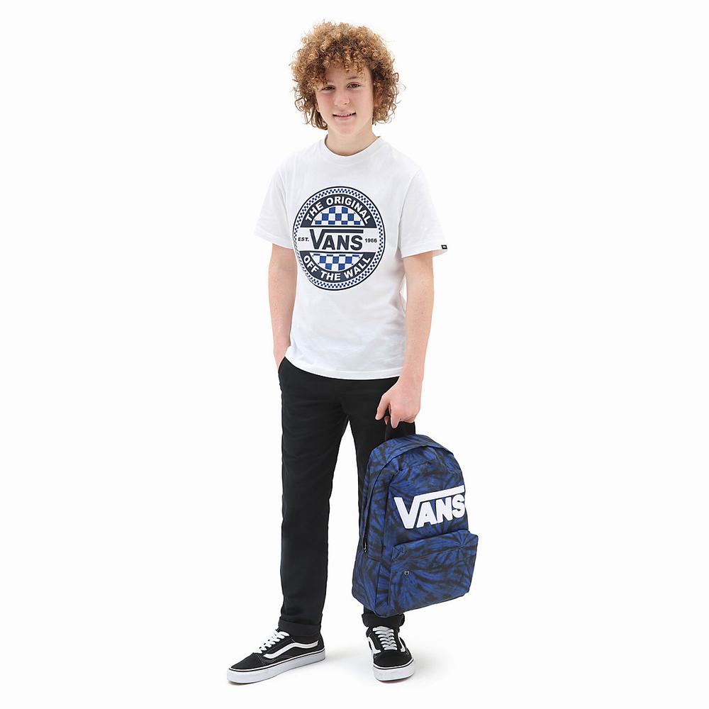 Camiseta Vans Seasonal Circle (8-14 years) Niños Blancas | MJC859614