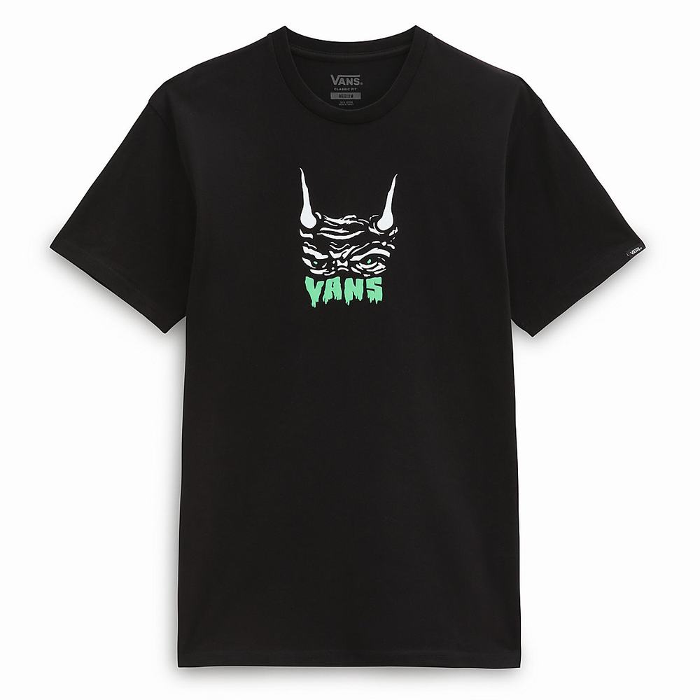 Camiseta Vans Silent Curse Hombre Negras | ROJ281690