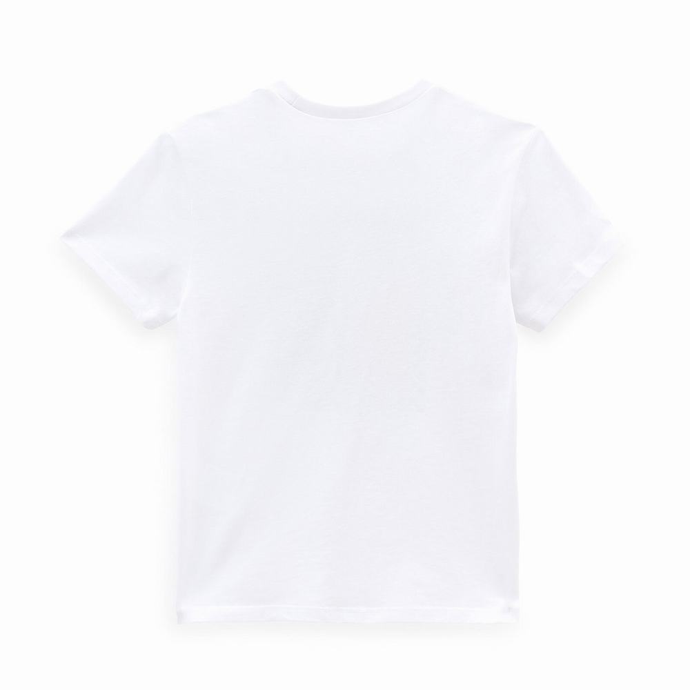 Camiseta Vans Sunlit Crew (8-14 years) Niños Blancas | ZLV437258