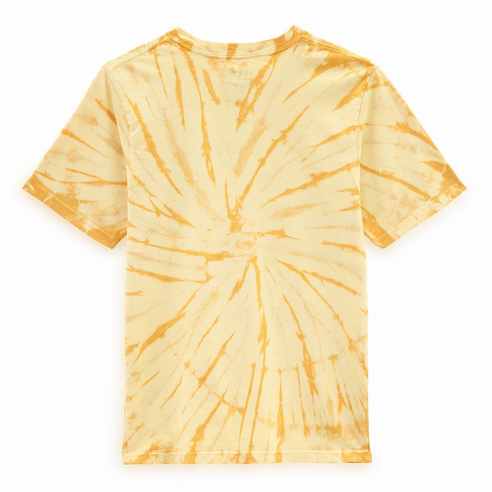 Camiseta Vans Tie Dye (8-14 years) Niños Amarillo/Naranjas | RKE217085