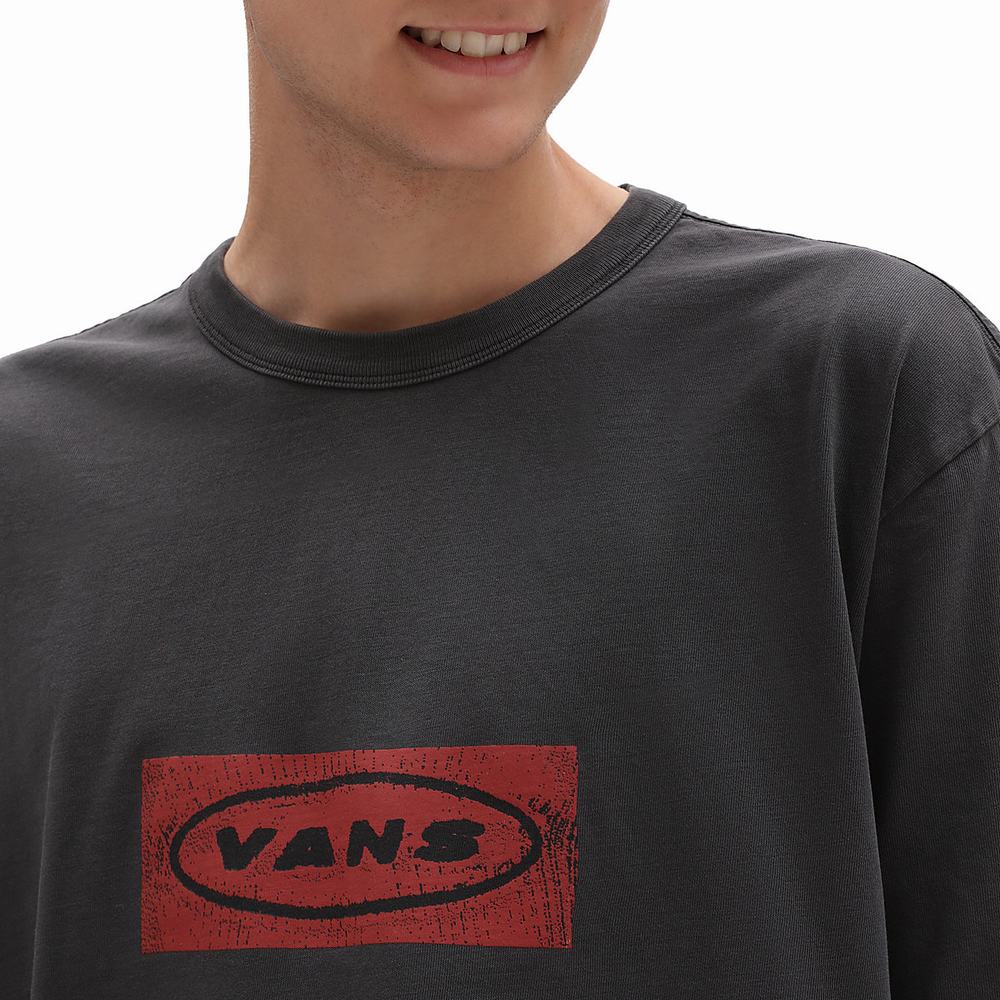 Camiseta Vans X Curren X Knost Hombre Negras | BCK327041