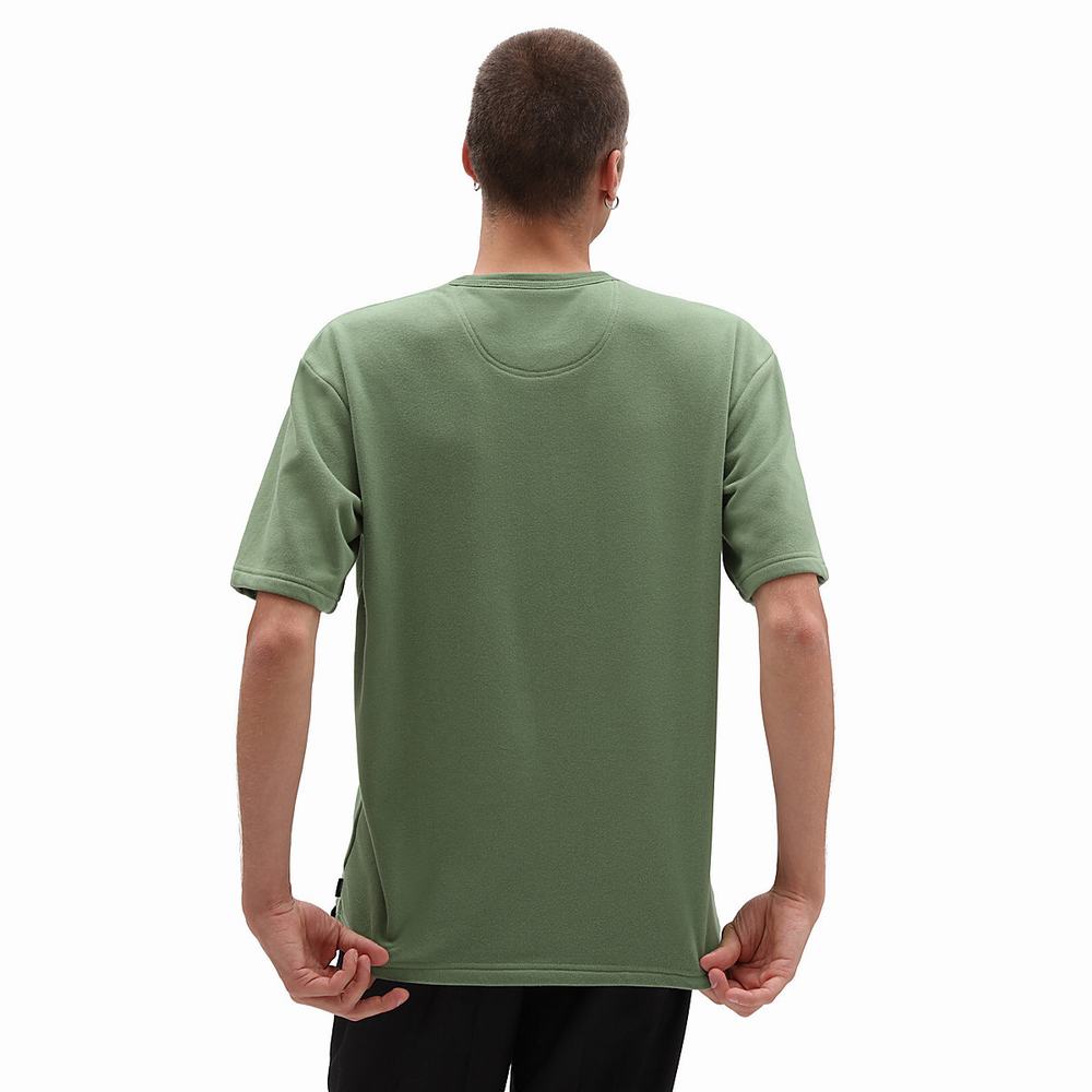 Camiseta Vans X Curren X Knost Hombre Verde | KNI714539