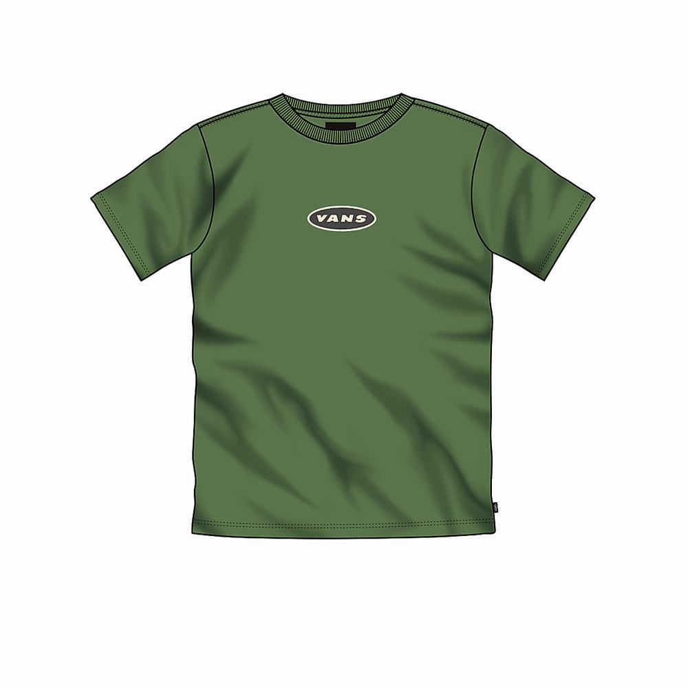 Camiseta Vans X Curren X Knost Hombre Verde | KNI714539