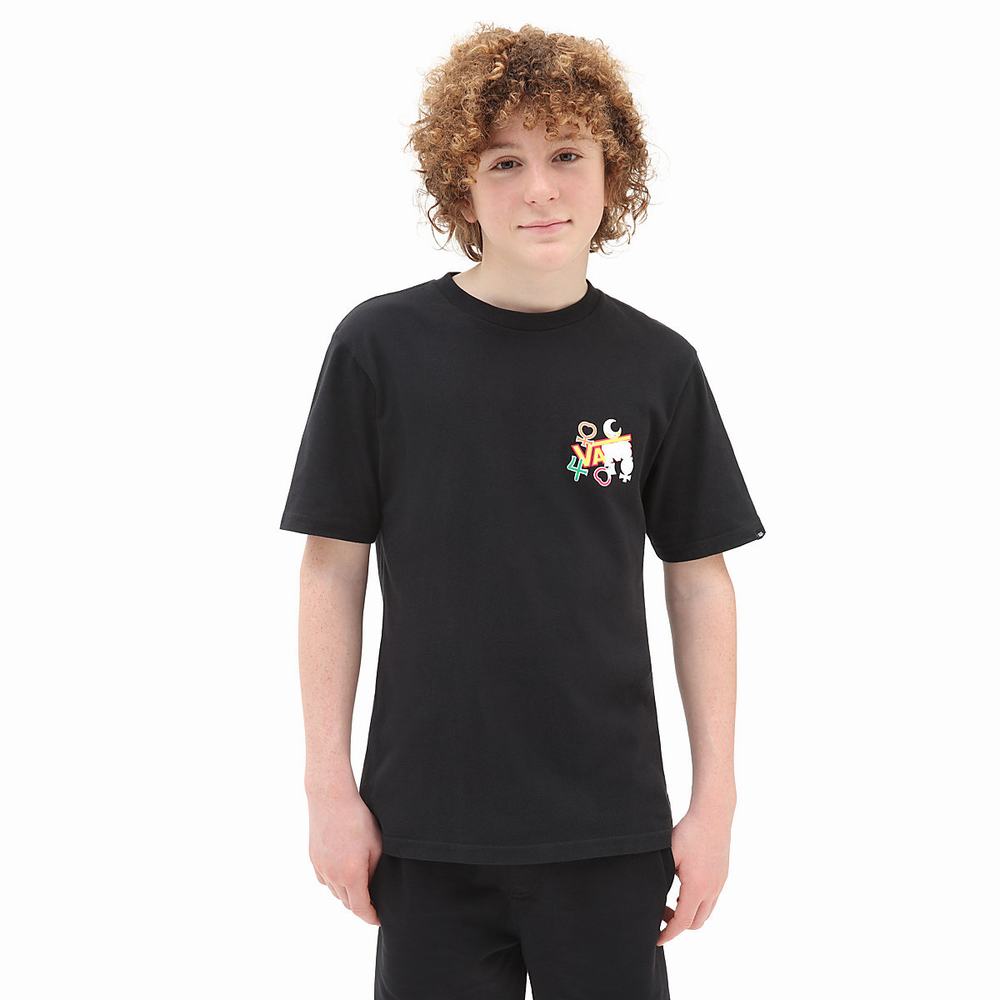 Camiseta Vans X Pretty Guardian Sailor Moon Estampadas (8-14 years) Niños Negras | NZV961783