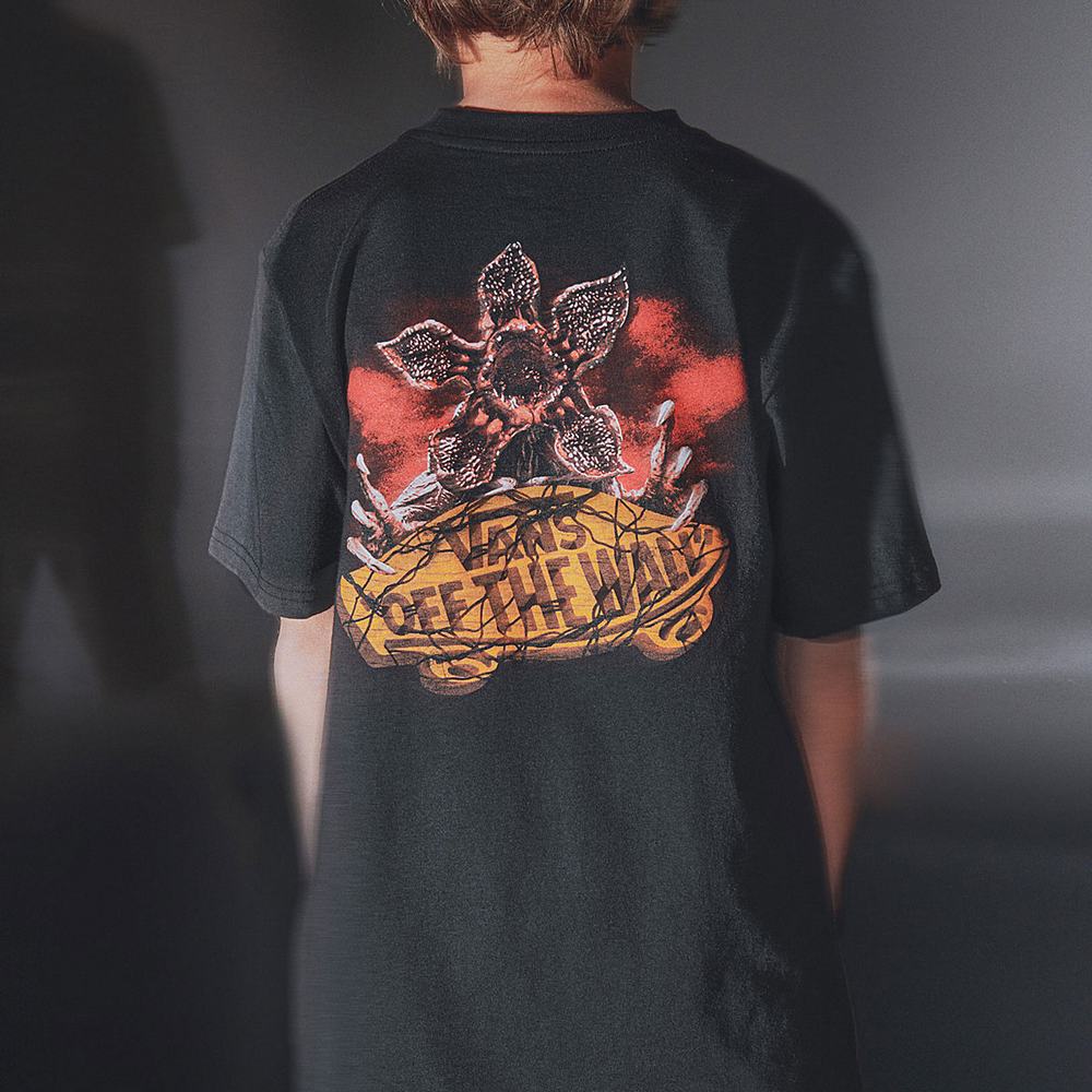 Camiseta Vans X Stranger Things Hopper (8-14 years) Niños Negras | FCE058263