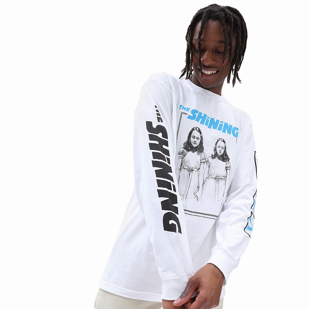 Camiseta Vans X The Shining Long Sleeve Hombre Blancas | FRS186503