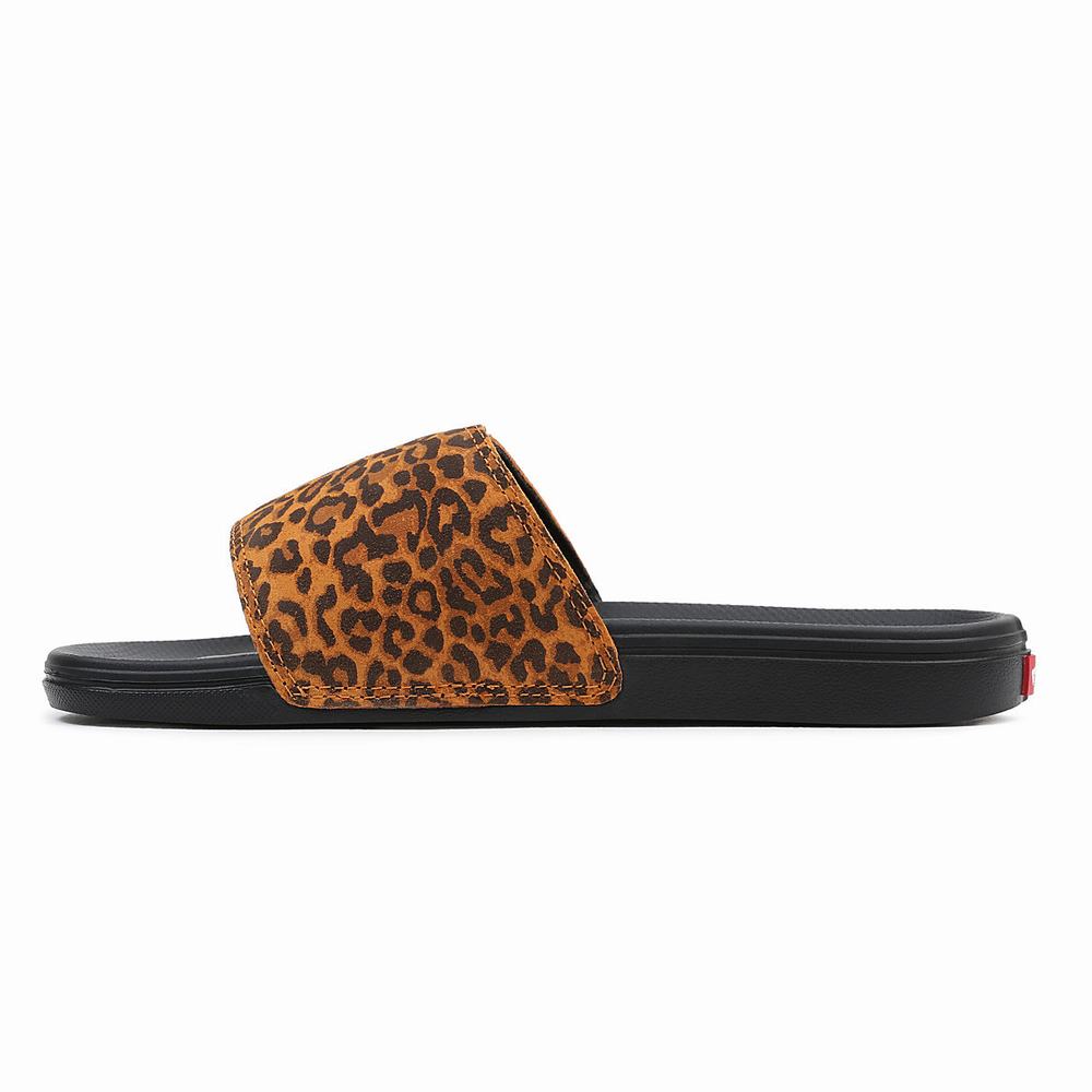 Chanclas Vans Cheetah La Costa Mujer Beige | FJP923046