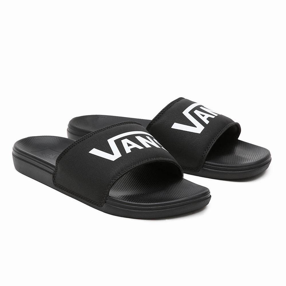 Chanclas Vans La Costa Mujer Negras | QFB860523