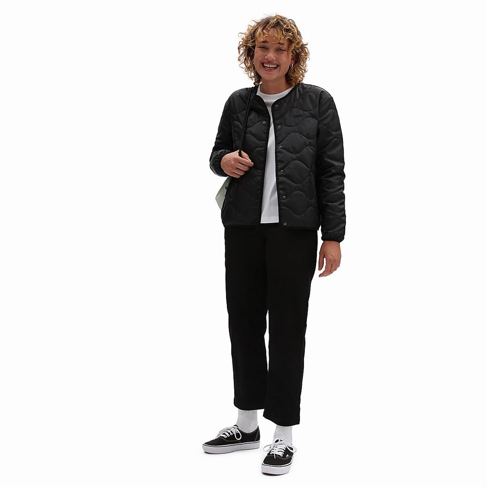 Chaquetas Vans Forces II Mujer Negras | QZF945378