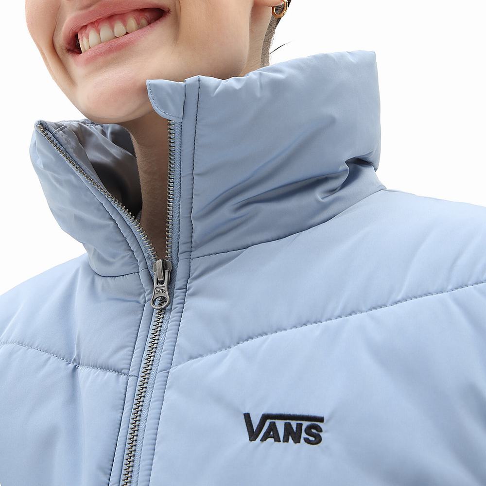 Chaquetas Vans Foundry Puff MTE Mujer Azules | GKT628403