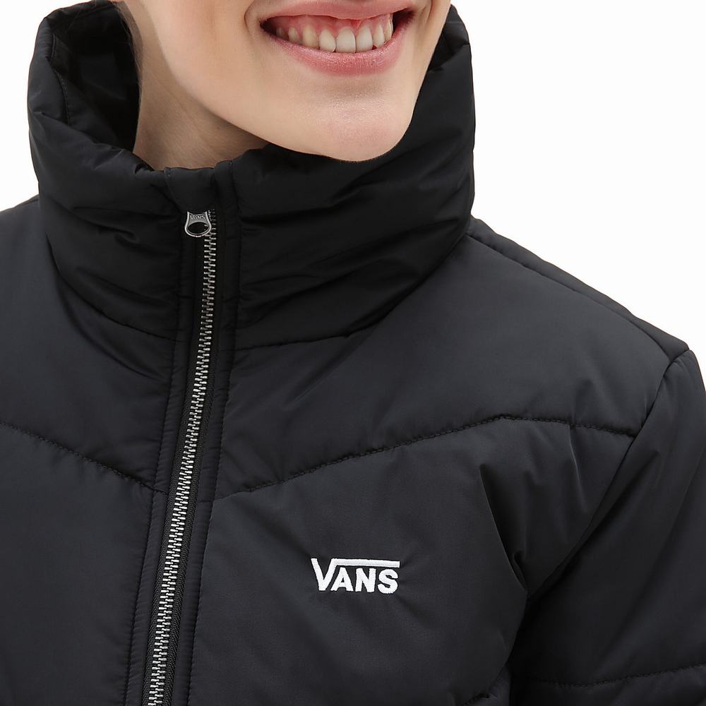 Chaquetas Vans Foundry Puff MTE Mujer Negras | XZR185063