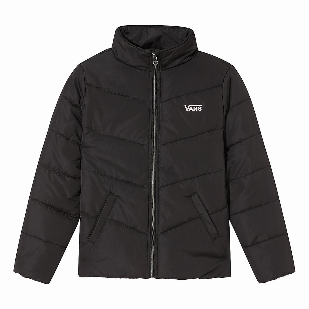 Chaquetas Vans Foundry Puffer MTE (8-14+ years) Niños Negras | WUT571938