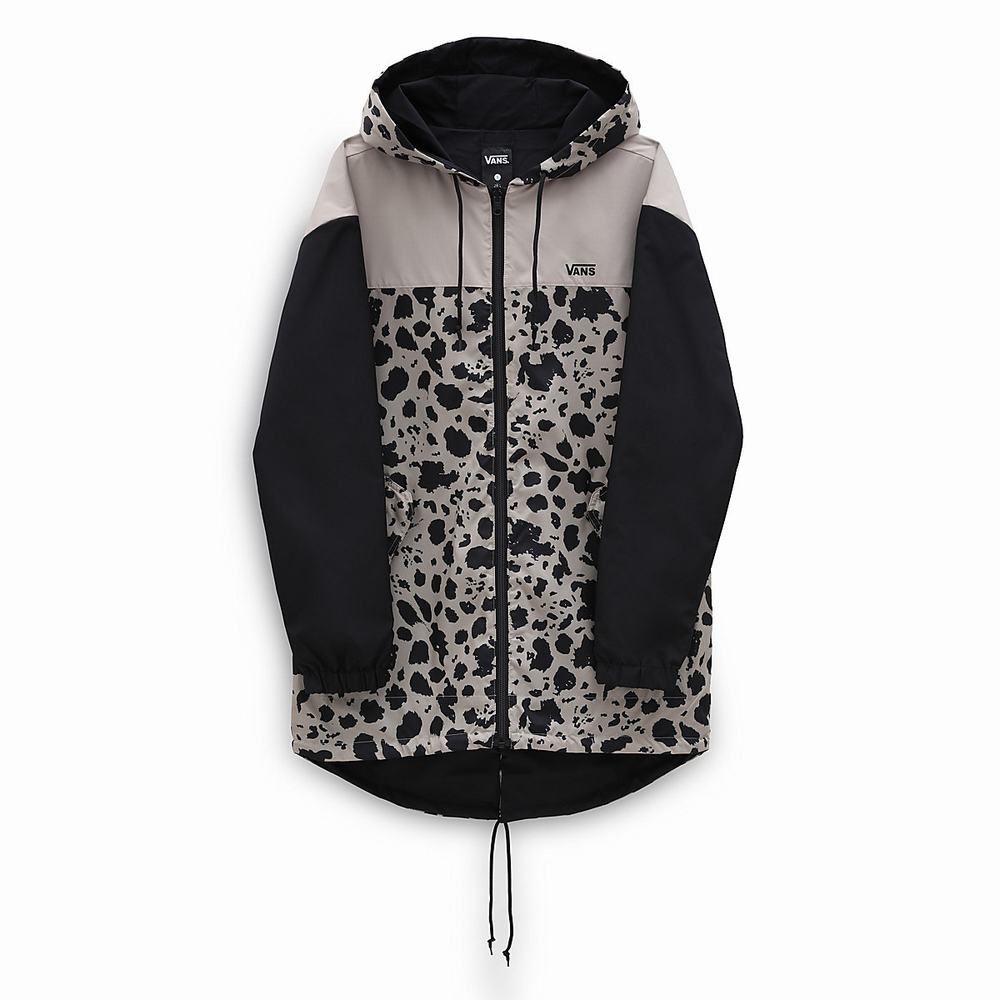 Chaquetas Vans Mercy Reversible Parka Mujer Negras | VUQ405279