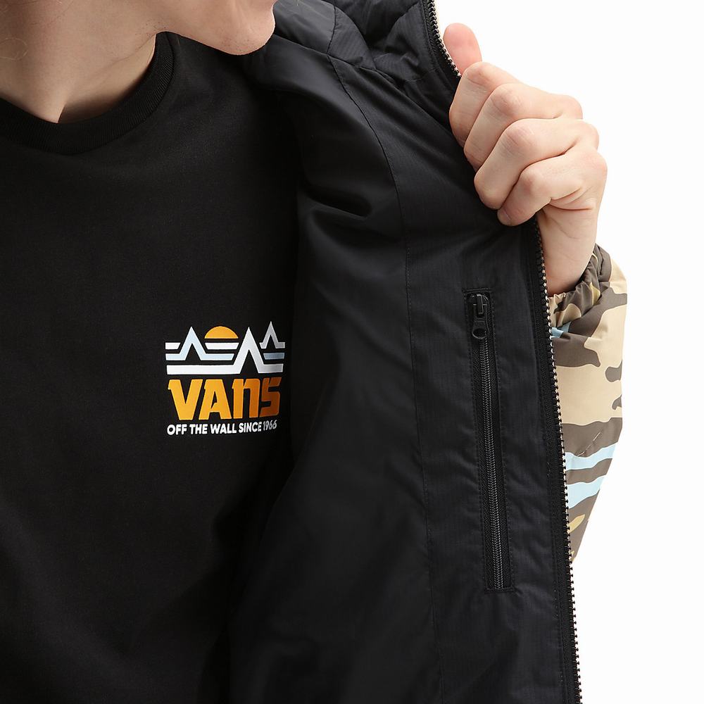 Chaquetas Vans Mt. Vans MTE-1 Puffer Hombre Beige | TKY301296