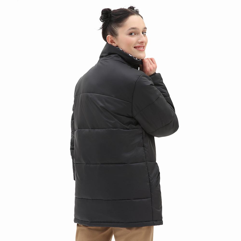 Chaquetas Vans Send It Reversible MTE Puffer Mujer Negras | ORP206879