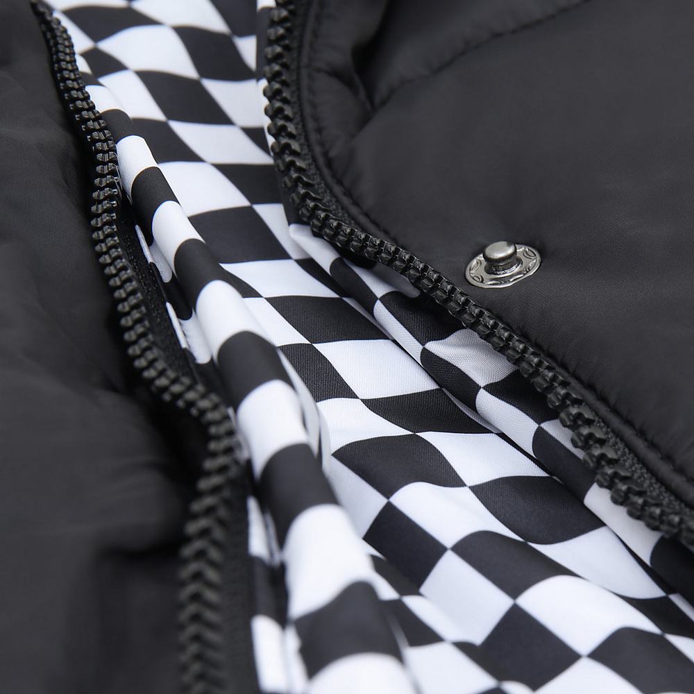 Chaquetas Vans Send It Reversible MTE Puffer Mujer Negras | ORP206879