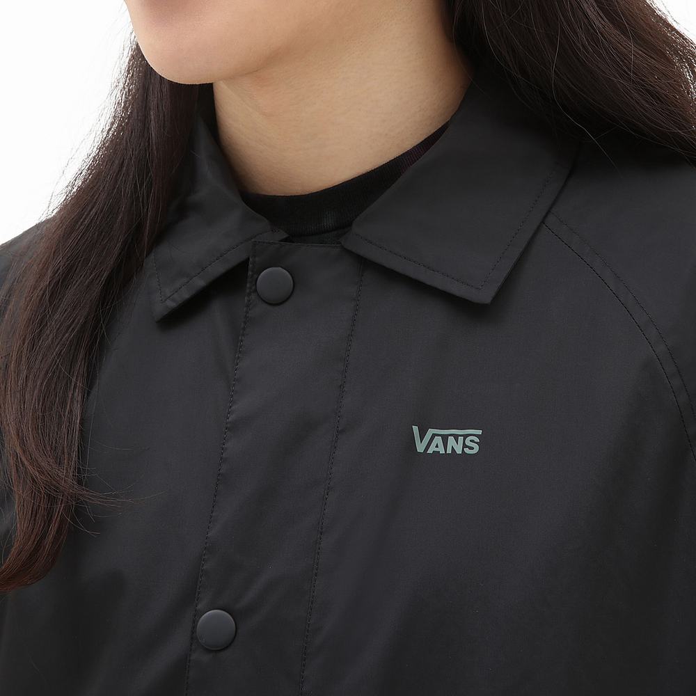 Chaquetas Vans Torrey Reversible Hombre Negras/Verde | TIB219384