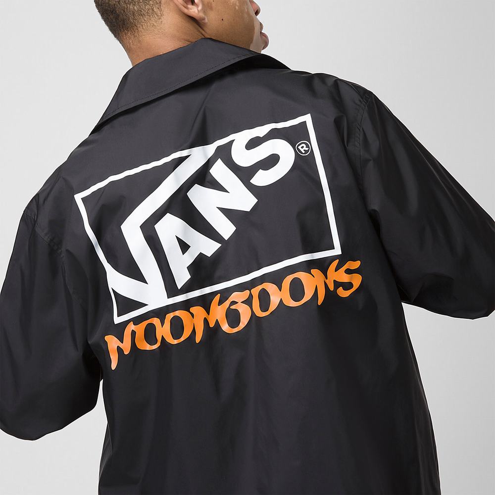 Chaquetas Vans x Noon Goons Stacked Coaches Hombre Negras | MLV431596