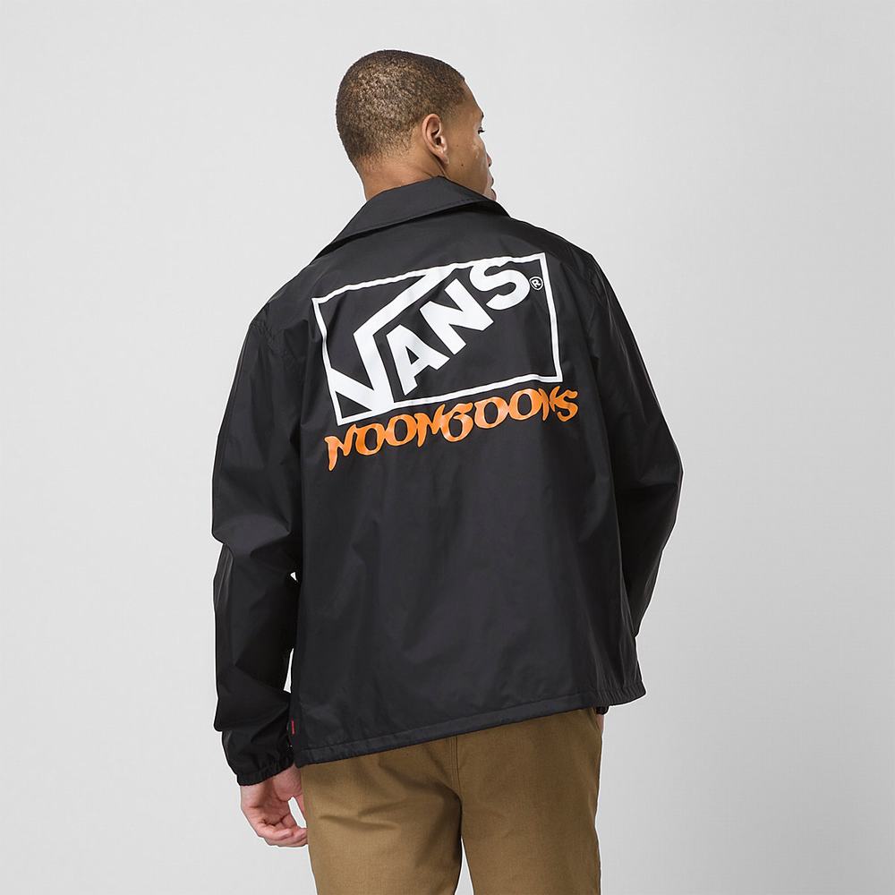 Chaquetas Vans x Noon Goons Stacked Coaches Hombre Negras | MLV431596