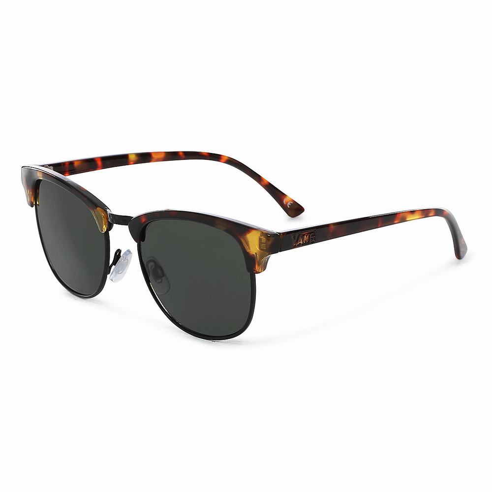 Gafas de Sol Vans Dunville Hombre Marrones | QUA476952