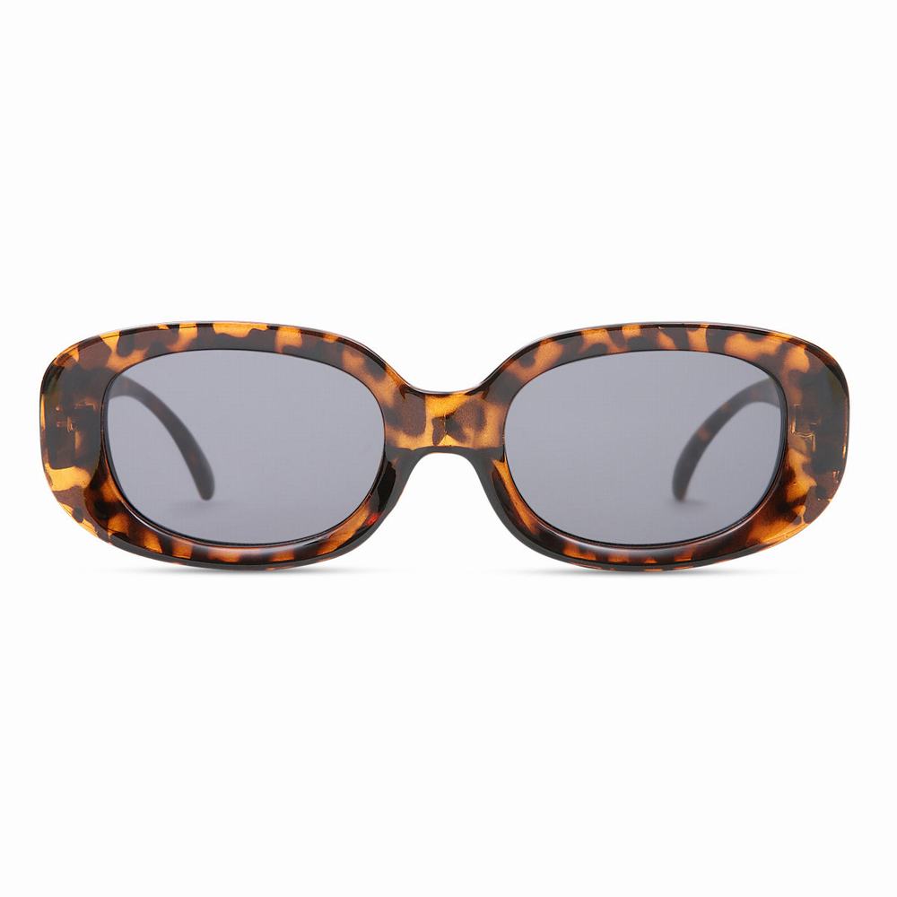 Gafas de Sol Vans Showstopper Mujer Marrones | HRO578924