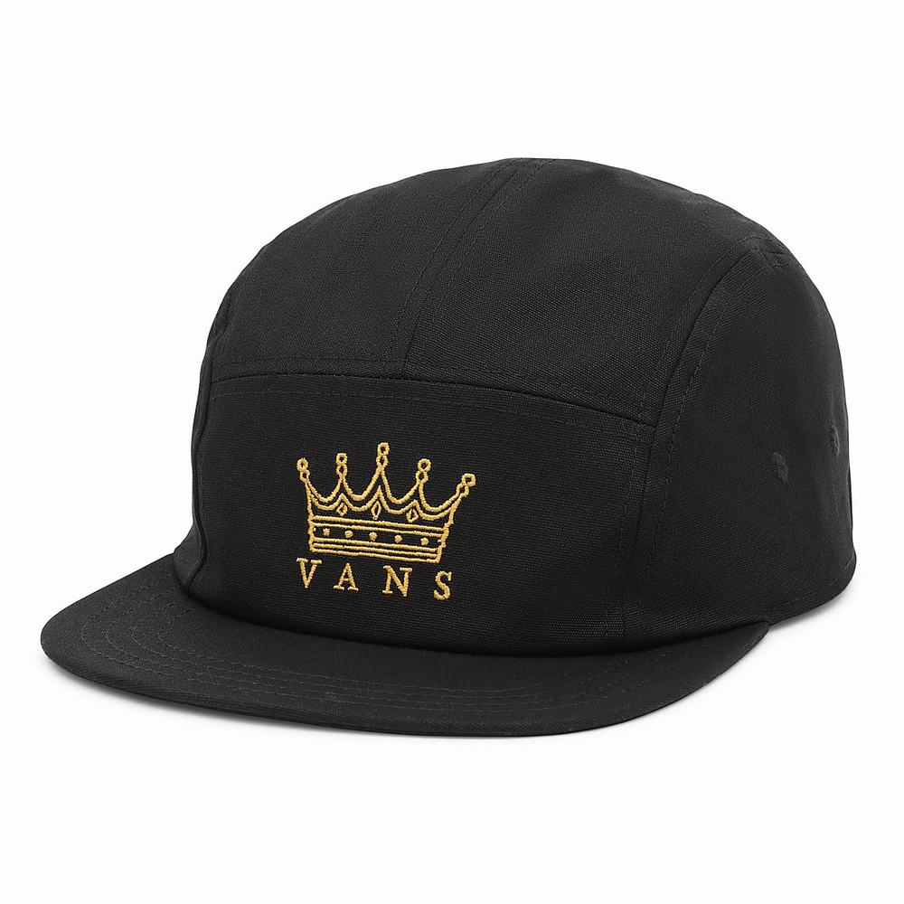 Gorras Vans X Dan Lacey Camper Hombre Negras | PGR462103