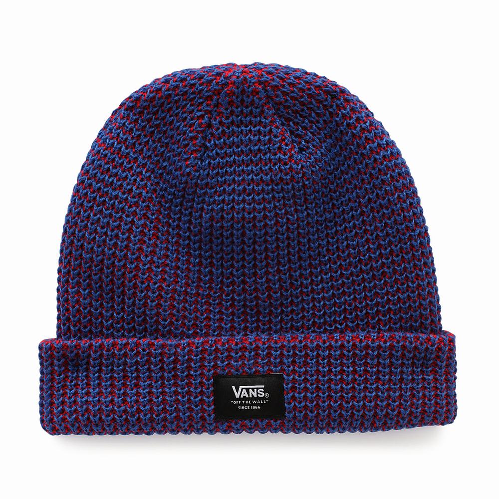 Gorros Vans Biggs Waffle Niños Azules | VSW506148