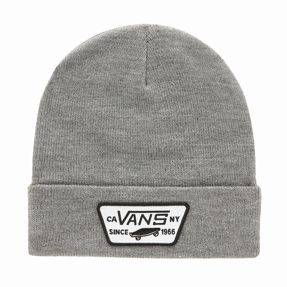 Gorros Vans Milford Hombre Gris | UDR216487