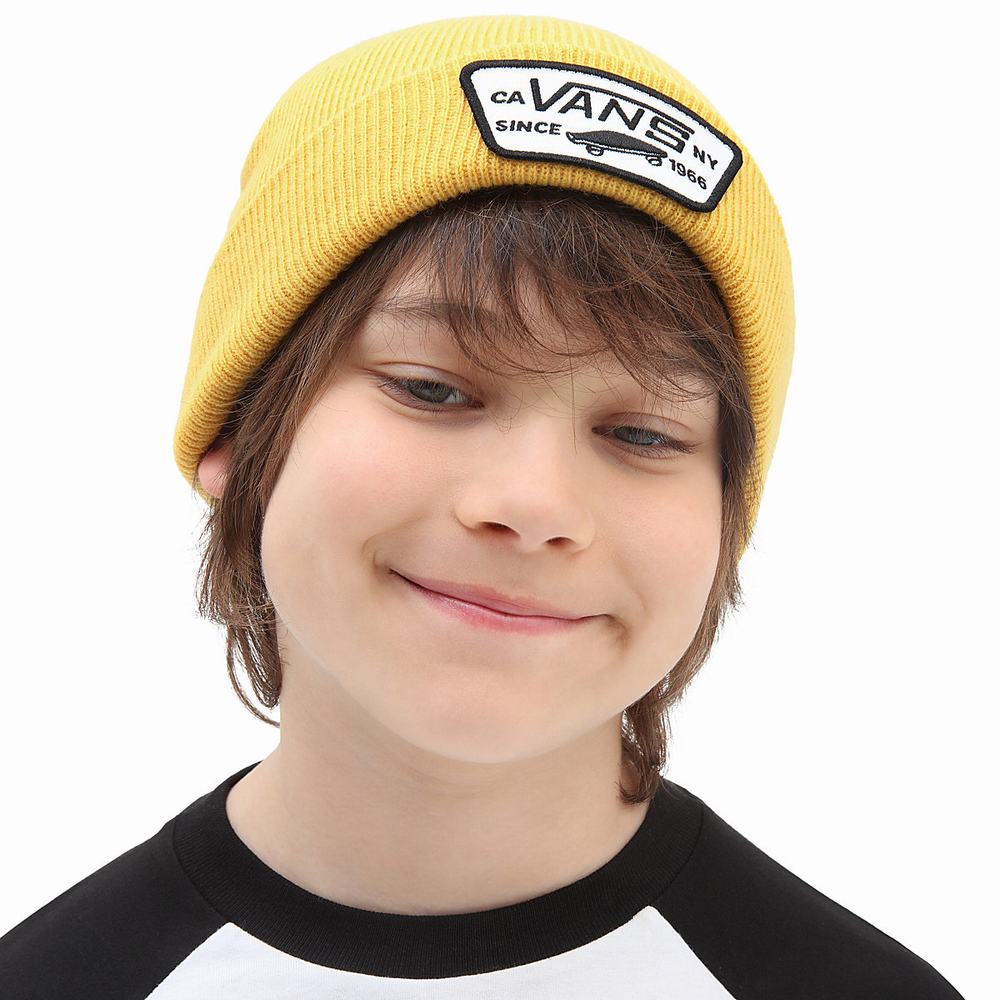 Gorros Vans Milford Niños Amarillo | JIM710435