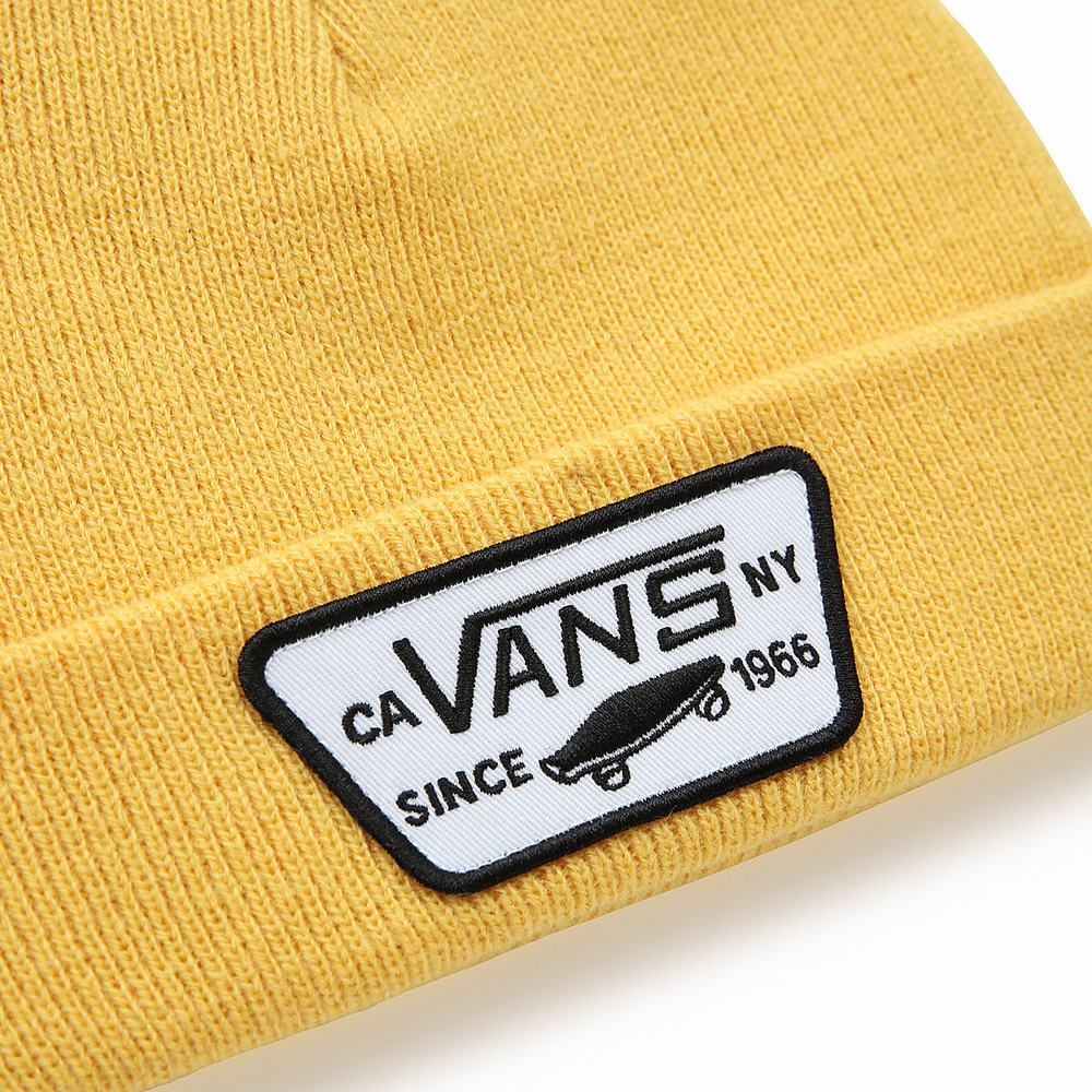 Gorros Vans Milford Niños Amarillo | JIM710435