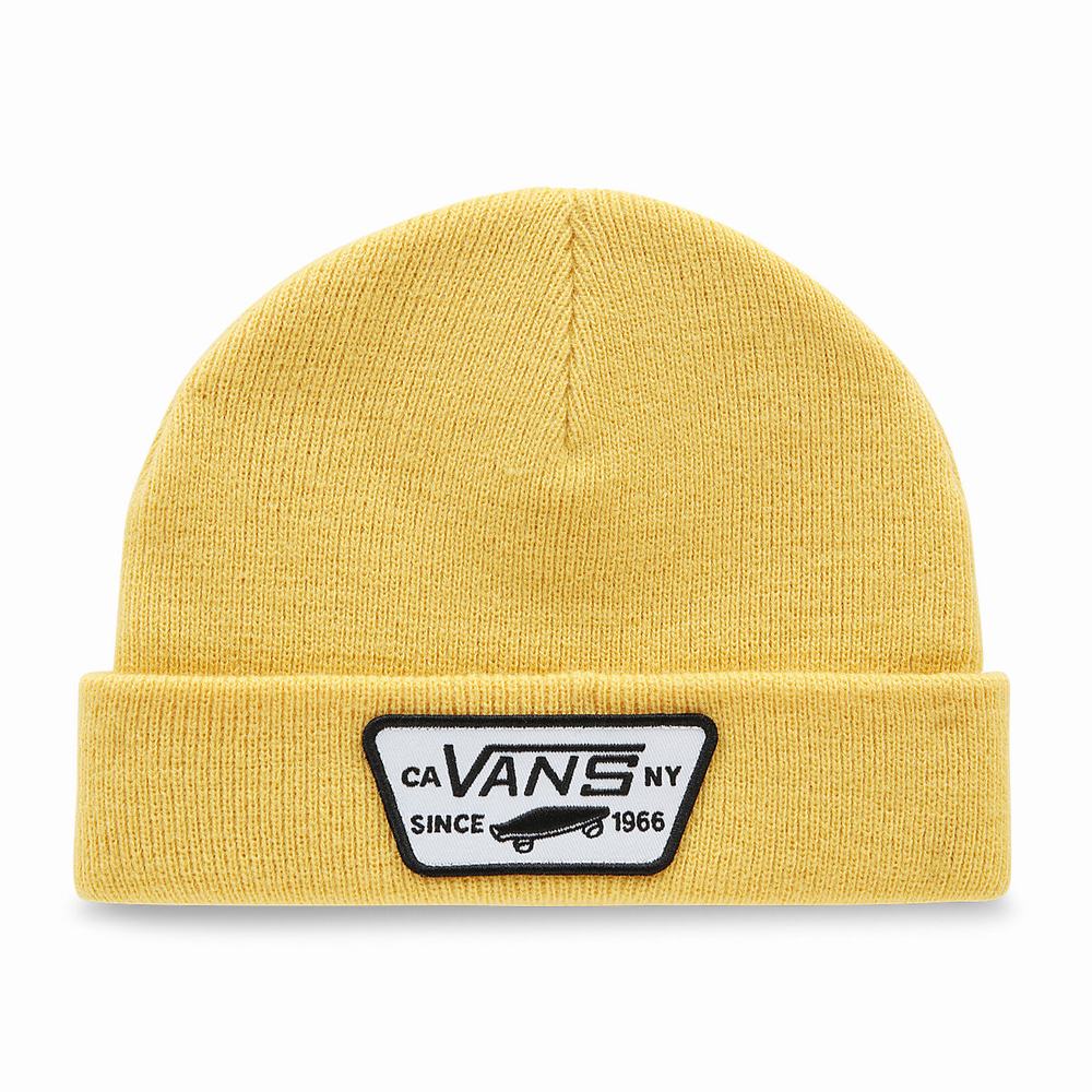 Gorros Vans Milford Niños Amarillo | JIM710435