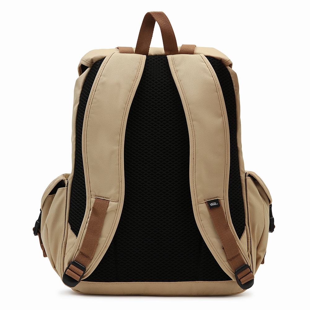 Mochilas Vans Basecamp Hombre Beige | WDQ472068