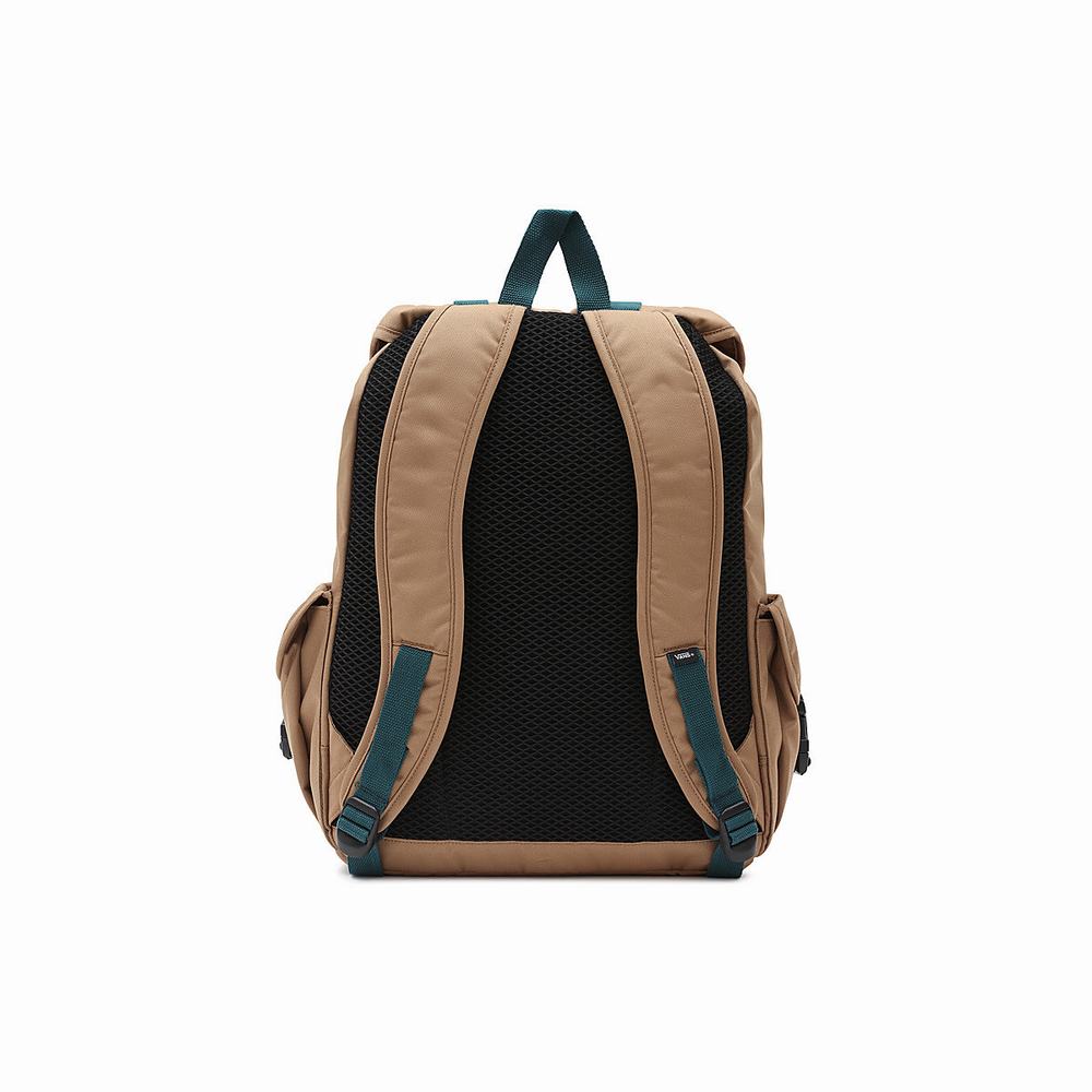 Mochilas Vans Basecamp Hombre Marrones | WTI235608