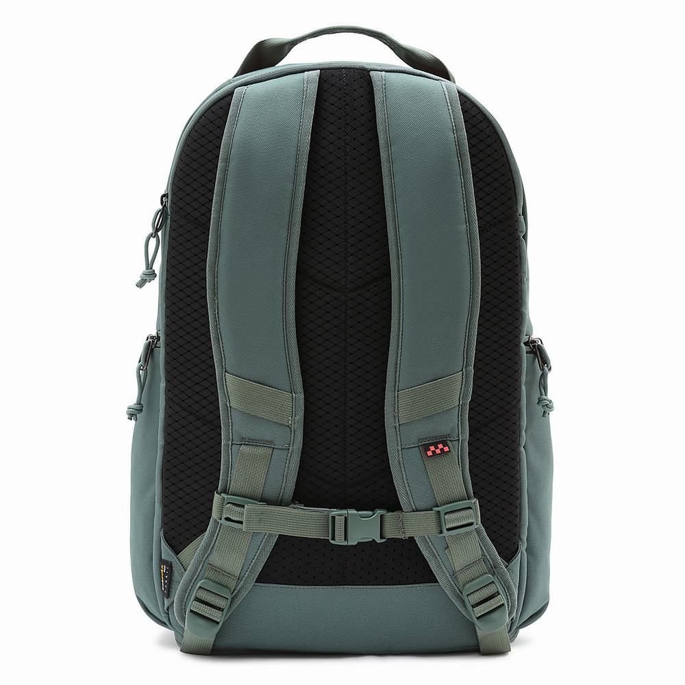 Mochilas Vans DX Skatepack Hombre Verde | FQY284317