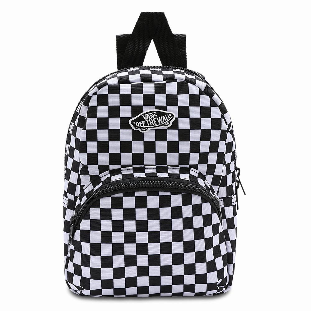 Mochilas Vans Got This Mini Mujer Negras/Blancas | TZA491380