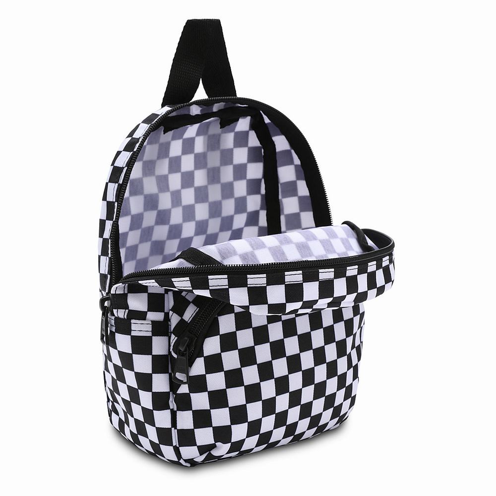 Mochilas Vans Got This Mini Mujer Negras/Blancas | TZA491380