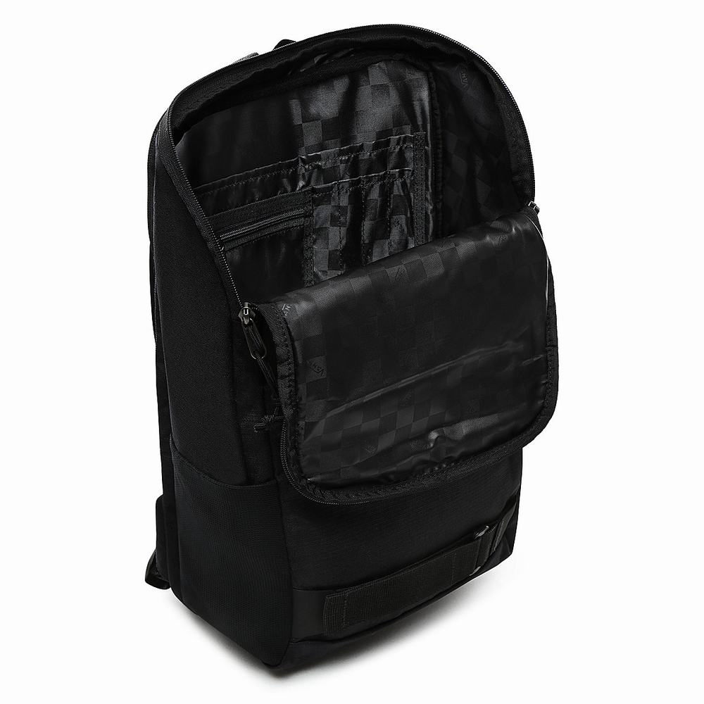 Mochilas Vans Obstacle Skatepack Hombre Negras | CBE368149