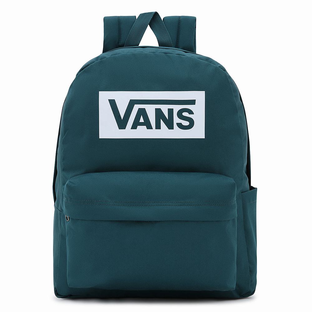 Mochilas Vans Old Skool Boxed Hombre Azules | YEJ546729